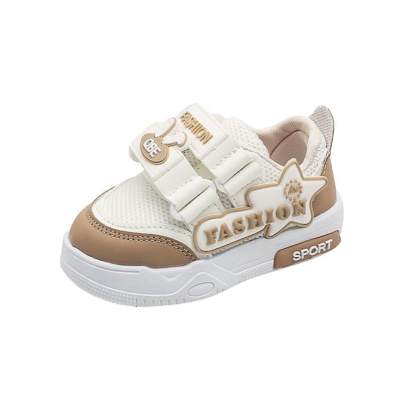 Children's Lightweight Sports Shoes Boys' Fashionable Sneakers Girls' Soft-soled Non-slip Casual Shoes