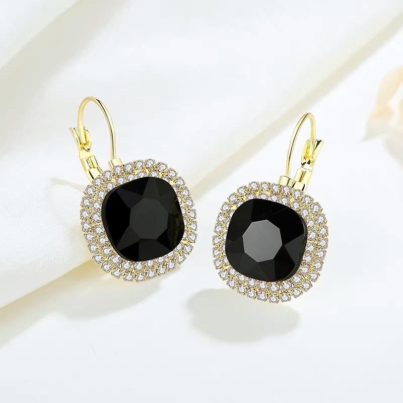 Korean Retro Zirconia Rhinestone Ear Cuffs - Elegant Niche Design