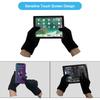3sets Women Men Warm Winter Touch Screen Gloves Cold Warm Wool Knitted Gloves Wool Full Finger Outdoor Cycling Driving Glove