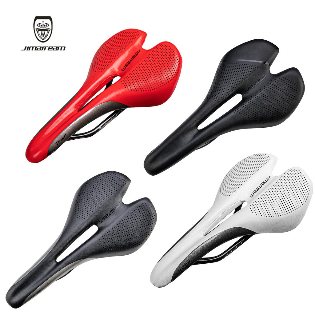 Nový sedák z karbonové kůže JIMAITEAM, sedák pro horská kola, sedák pro silniční kola, karbonová lišta, karbon + EVA