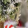 S-shaped Hook, Christmas Decoration, Christmas Tree Decoration, Home Props, Gold Transparent Hook