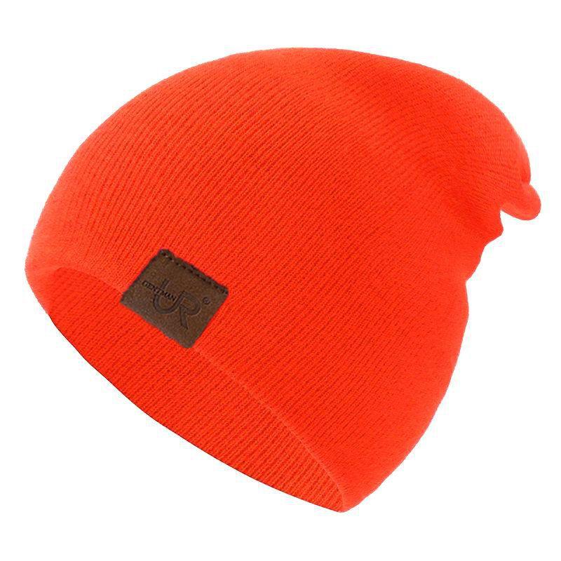 1 Pcs Unisex Beanie Hat Casual Beanie For Men & Women Warm Soft Knitted Hat Stylish Plain Daily Winter Hat