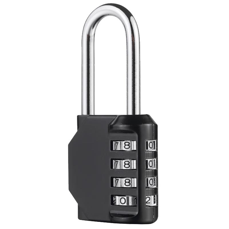 Huxdig HGJ-287 Long Shackle Combination Padlock 4-Digit Combination