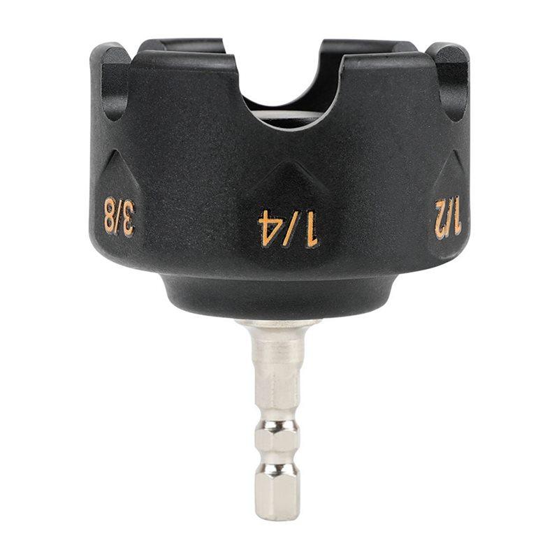 

A96I-Fast Nut Zipper Drill Bit For Home Repair Garage Auto Maintenance Plumber Electrician Bolt Extractor Tool Nut Remover