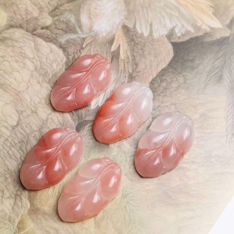 Xinjiang Peach Blossom Golden Silk Jade Pendant Necklace with Pink Jade Buddha Charm
