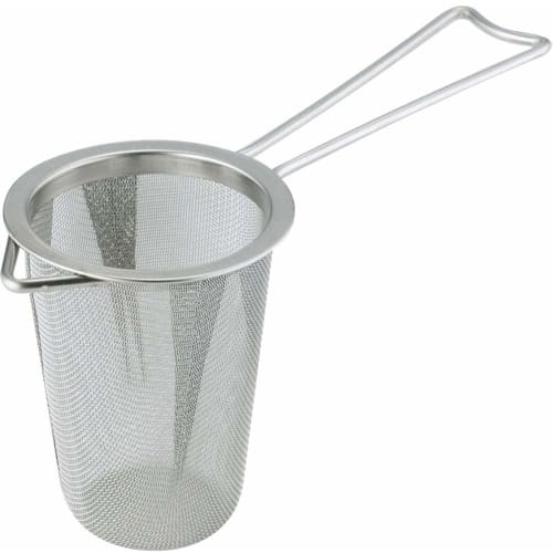 KOGU Slim Tea Strainer [Made in Japan] Dishwasher Safe, Deep, Mug-Compatible Strainer, Time-Saving, Stainless Steel, Tsubame-Sanjo, 42174, Perfect Gif