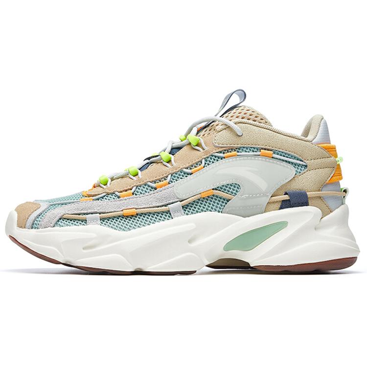 

Anta Walker Cushioning Slip Resistant Abrasion Resistant Mid top Running Shoes Light Brown 112028889-3 39