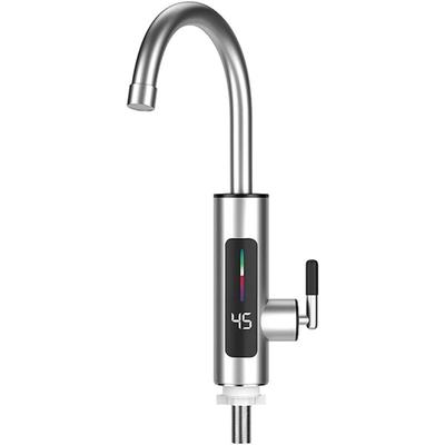 110V Hot Water Heater Faucet Instant Tankless Electric Kitchen Bathroom Fast Heating Tap Water Faucet with LED Digital Display