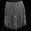 Body Chain Fashion Jewelry With Water Diamond Tassels For Elegant Performance And Gifts
