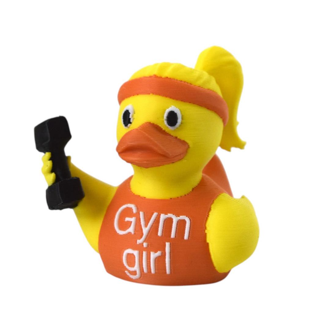 3D Printed Duck Ornament - Creative Fitness Series for Desktop Prank Party