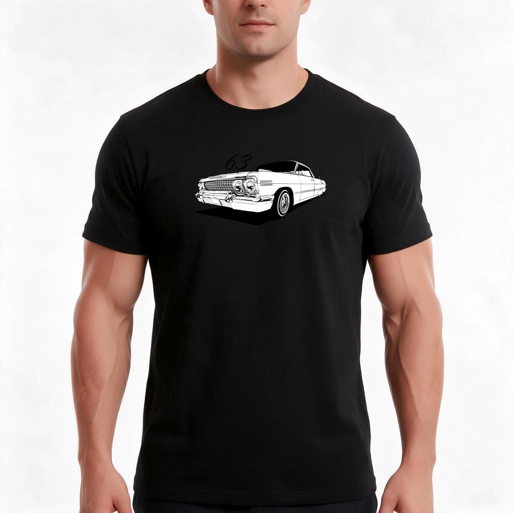 63 Impala Bes For You Tee Unisex Teens Awesome Vintage Classic Trending Tshirt Summer Casual Cotton Tee Unisex Unisex Unisex