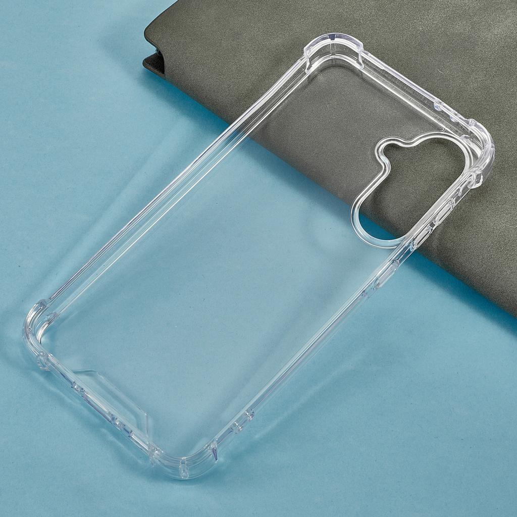 For Samsung Galaxy A26 5G Clear Phone Case TPU + Acrylic 1.5mm Shockproof Back Cover