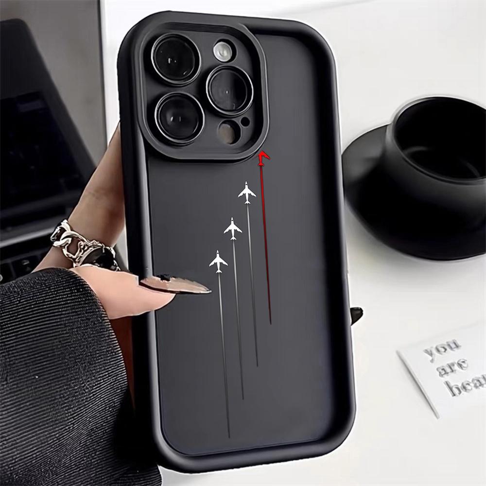 Ae100 Travel World Paper Plane art Huse de protecție pentru telefon pentru iPhone 13 14 15 Pro Max infinix Hot 40i Tecno Camon 30 20 Pro Angel Eyes TPU Copertă din spate