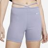 New Nike Sports Shorts Women's Mist Gray Blue DV7929-519