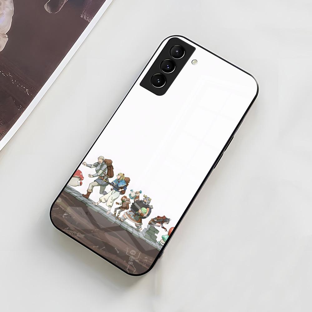 D-DungeonM- Meshi Phone Case For Samsung A56 A36 A26 A16 A15 A25 A35 A55 A14 A34 A24 A54 Glass Case