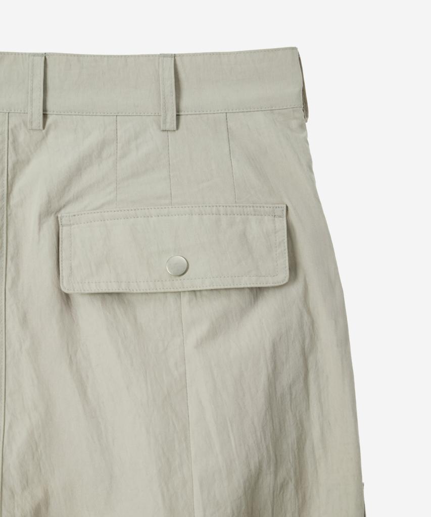 NODE LABS Dev:5 Cutline Cargo Wide Pants_Gray