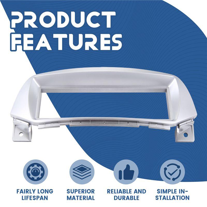 Portable Car Radio Fascia Panel Frame CD DVD Dash Audio Cover Trim With Adapter For Alto For NISSAN Pixo For Marati A-Sta