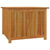 VidaXL Boîte de rangement de jardin 75x75x58 cm bois massif d'acacia 319706