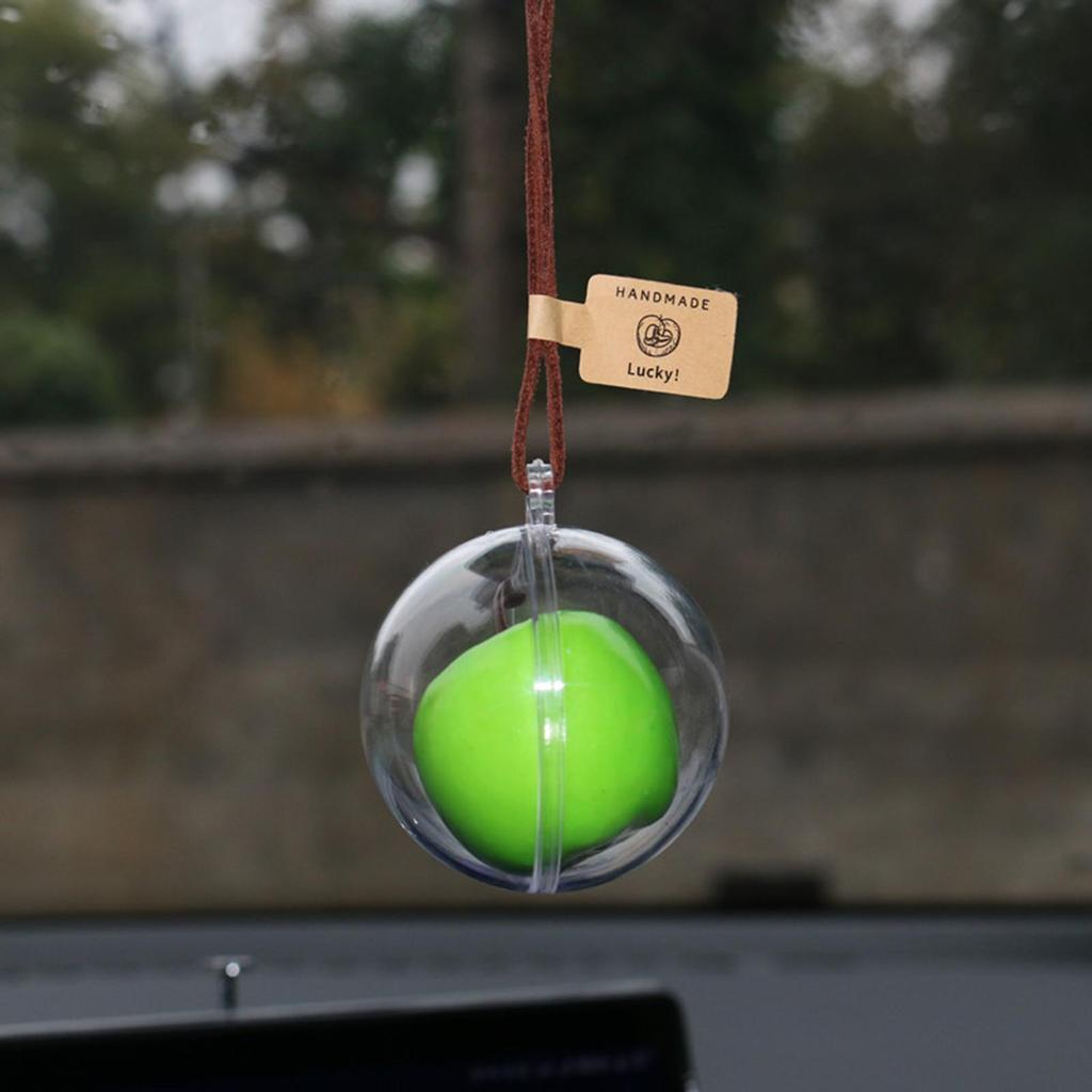 Car Christmas Ornament Fruit Rearview Pendant Portable Creative Car Charm For Vehicle Interior Christmas Tree Truck Women Men