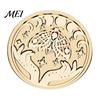 Brass Sealing Head Vintage European Magic Themed Wax Seal Stamp Head, Solid Exquisite Relief Engraved for Journal Envelope Wedding Invitation
