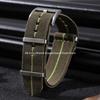 Nylon Watch Strap 18mm 20mm 22mm for Omega Military Sports Fabric Bands Elastic High-density Woven Wristband for Seiko Bracelet