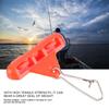 30PCS Orange Red Fishing Rig Booms Double Lock Snaps Sliding Rig Boom Zips Slider Boom  Boat Fishing