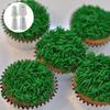 4 PACK Grass Icing Nozzles Set, Grass Cream Icing Piping Nozzles Tips Set, Stainless Steel Pastry Tools for Cake Cookies Decorating, DIY Baking Tools