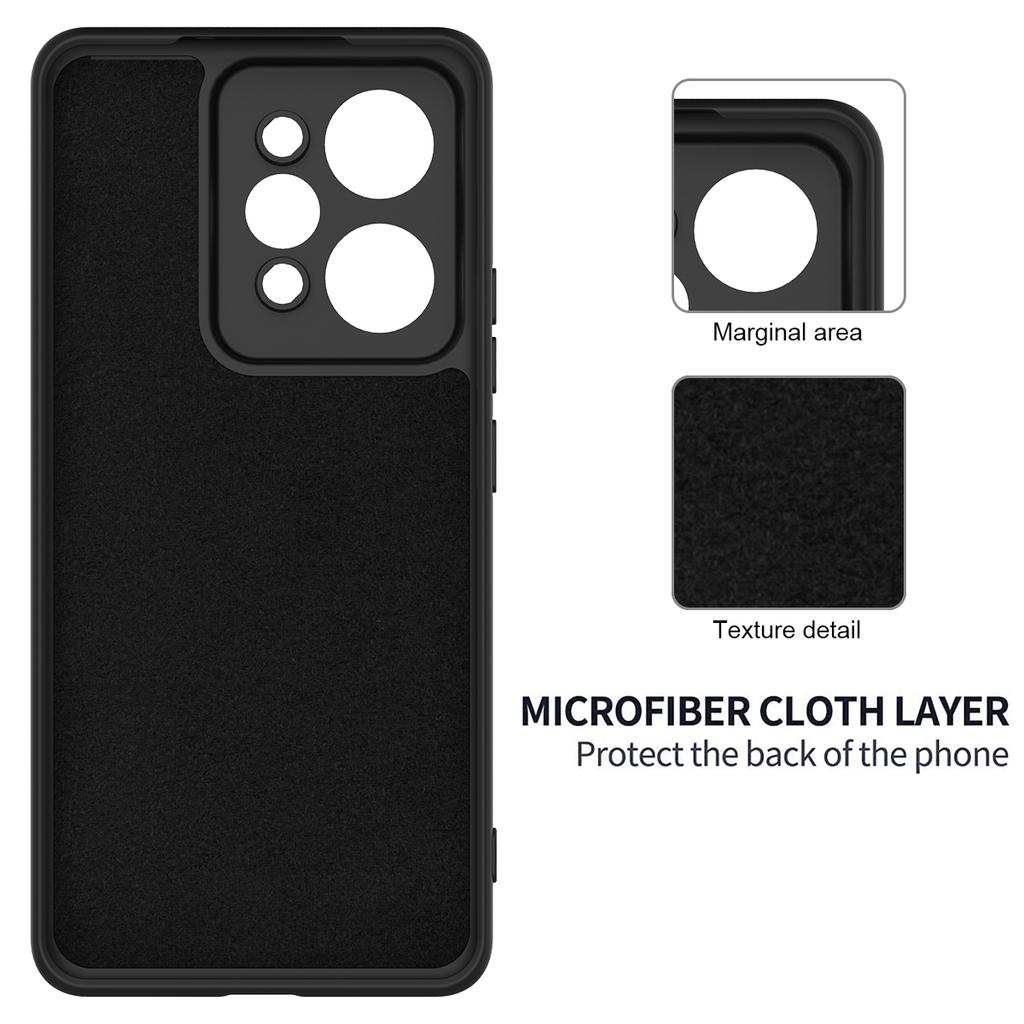 For Realme 15 Pro 5G Liquid Silicone Case Phone Back Cover with Hand Strap