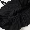 Summer 2025 Women's European & American Fashion Pleated Hem Spaghetti Strap Dress Set