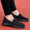 Couples Slip-on Casual Shoes Lightweight Flats Breathable Knitted Loafers Women Men Comfortable Daily Walking Shoes