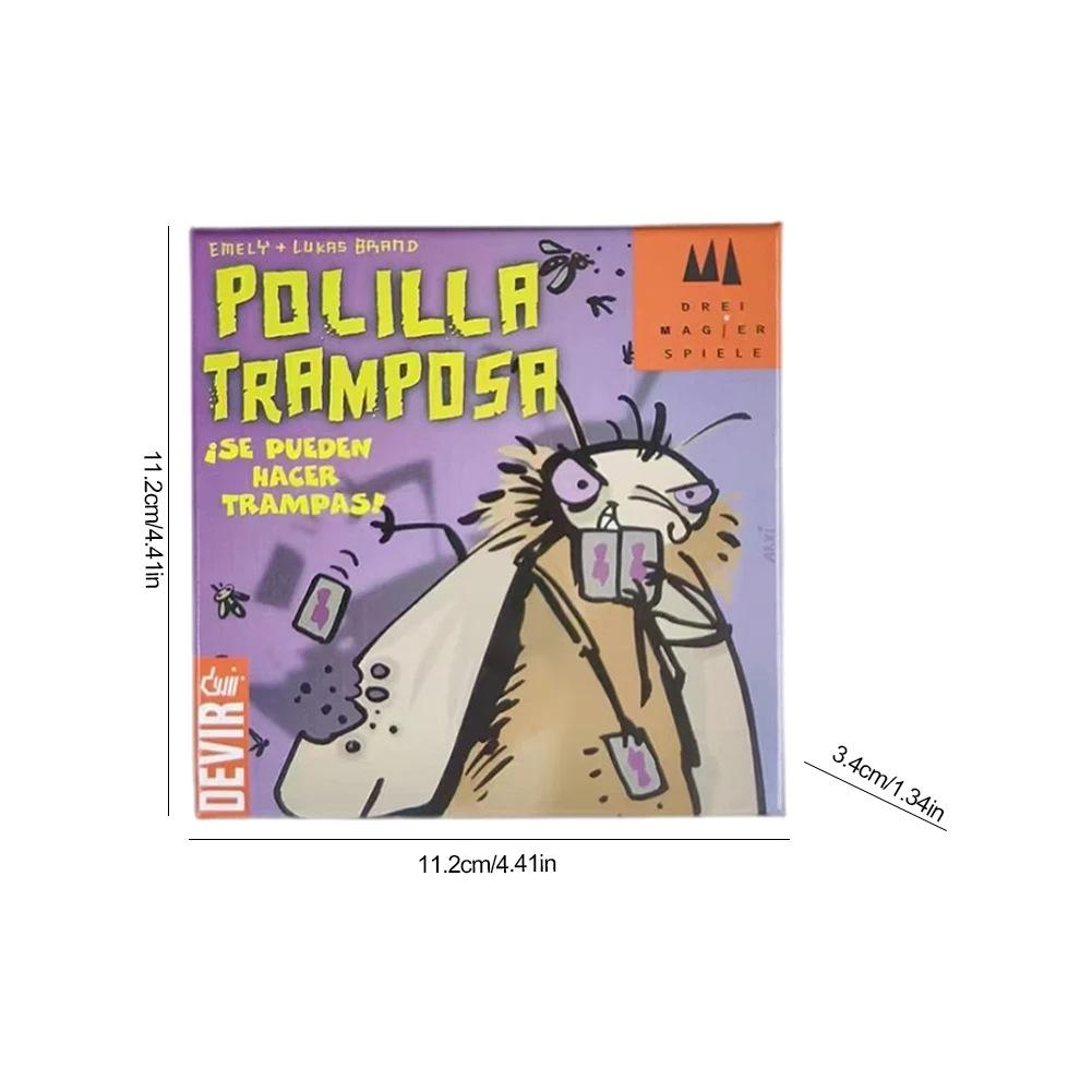 Tramposapolilla: Moth and Cockroach Cheating Game for Kids and Adults