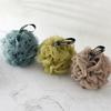 Weiche Netz-Bade-Schwammbälle Körperreiniger Peeling-Schrubber Badekugel Nylon-Reinigungspinsel Duschquaste Badeblume