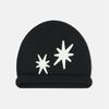 SUNLOVE Flare Roll Brim Beanie Black