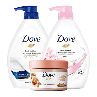 Body Wash & Scrub Value Set