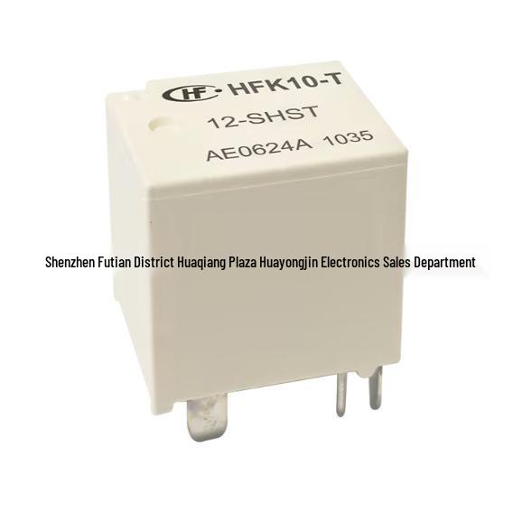 Hongfa HFK10-T-012-SHST Dual NO Contacts Relay