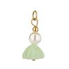 Handmade 18k Gold Electroplated Natural Stone Bead Earrings