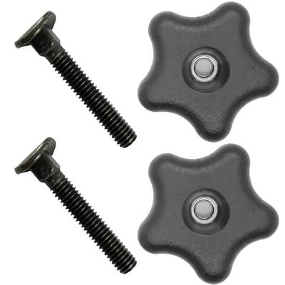 Replaces 112-8876 106-4161 Knob 92-2260 Bolt Compatible Replacement Knob And Screw Set Knob With Screws Metal Knob