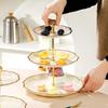 Elegant Multi-Layer Coffee Table Display Stand for Snacks, Fruits, and Desserts