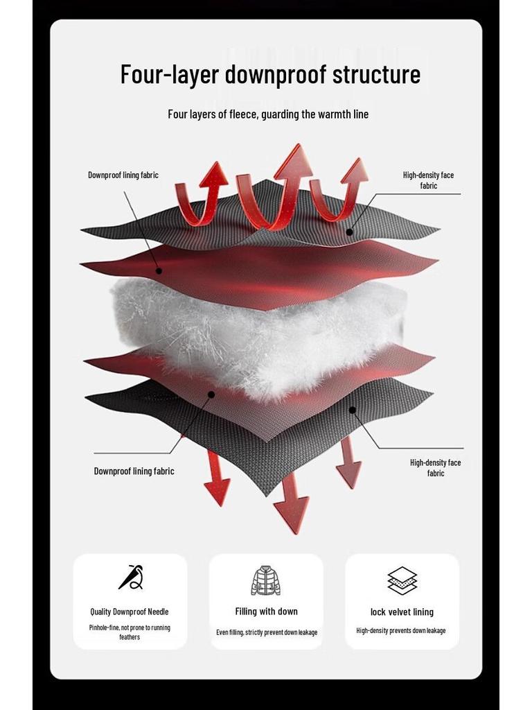 ROMON Men's Warm Casual Down Vest