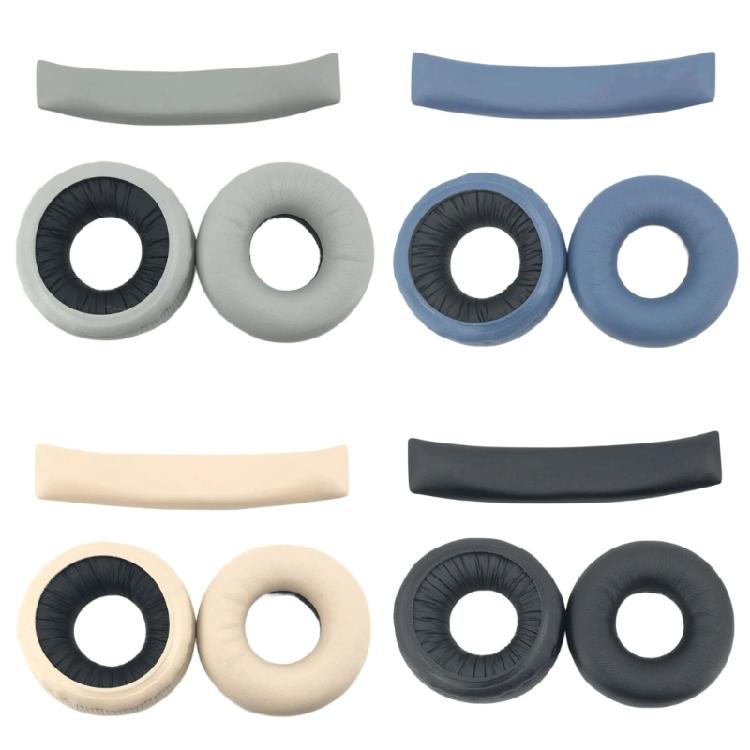 Foam Ear Cushions and Headband Pad Set Noise Reduction for WH-CH500 CH510 ZX330BT ZX310 ZX300 Daily Music Enthusiasts