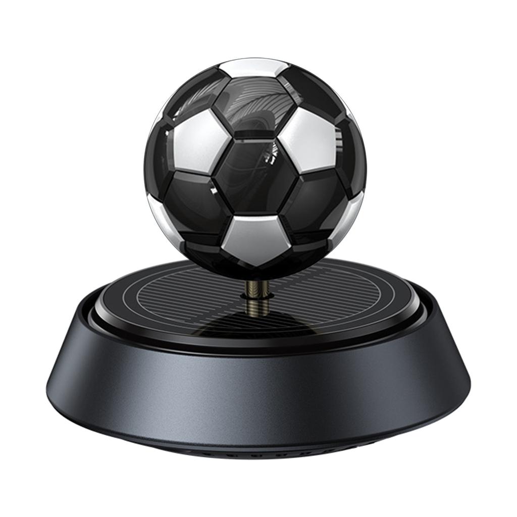 Solar Powered Car Aromatherapy Football Air Freshener Decoration Essential Oil Diffuser Car Ornament Fragrance Dispenser