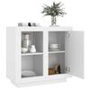 vidaXL Sideboard Weiß 80x40x75 cm