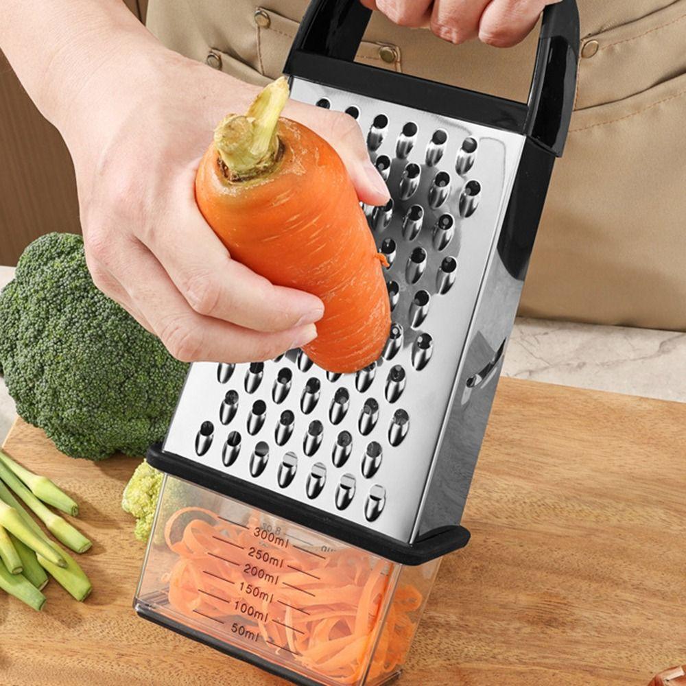 Four Sided Cheese Graters Multifunctional Kitchen Chopper Food Shredder  Fruit Processing