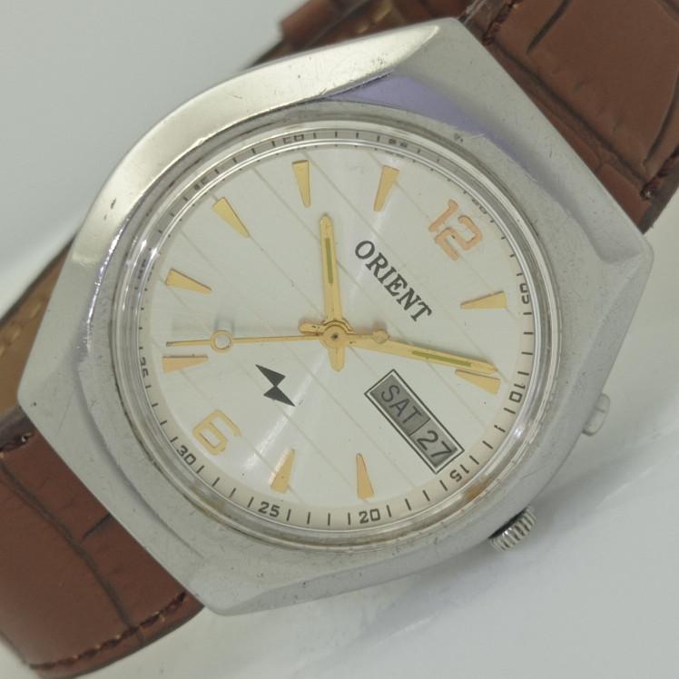 

USED ORIENT AUTOMATIC 46941 JAPAN MENS WATCH a411678-1 Sku003-a411678
