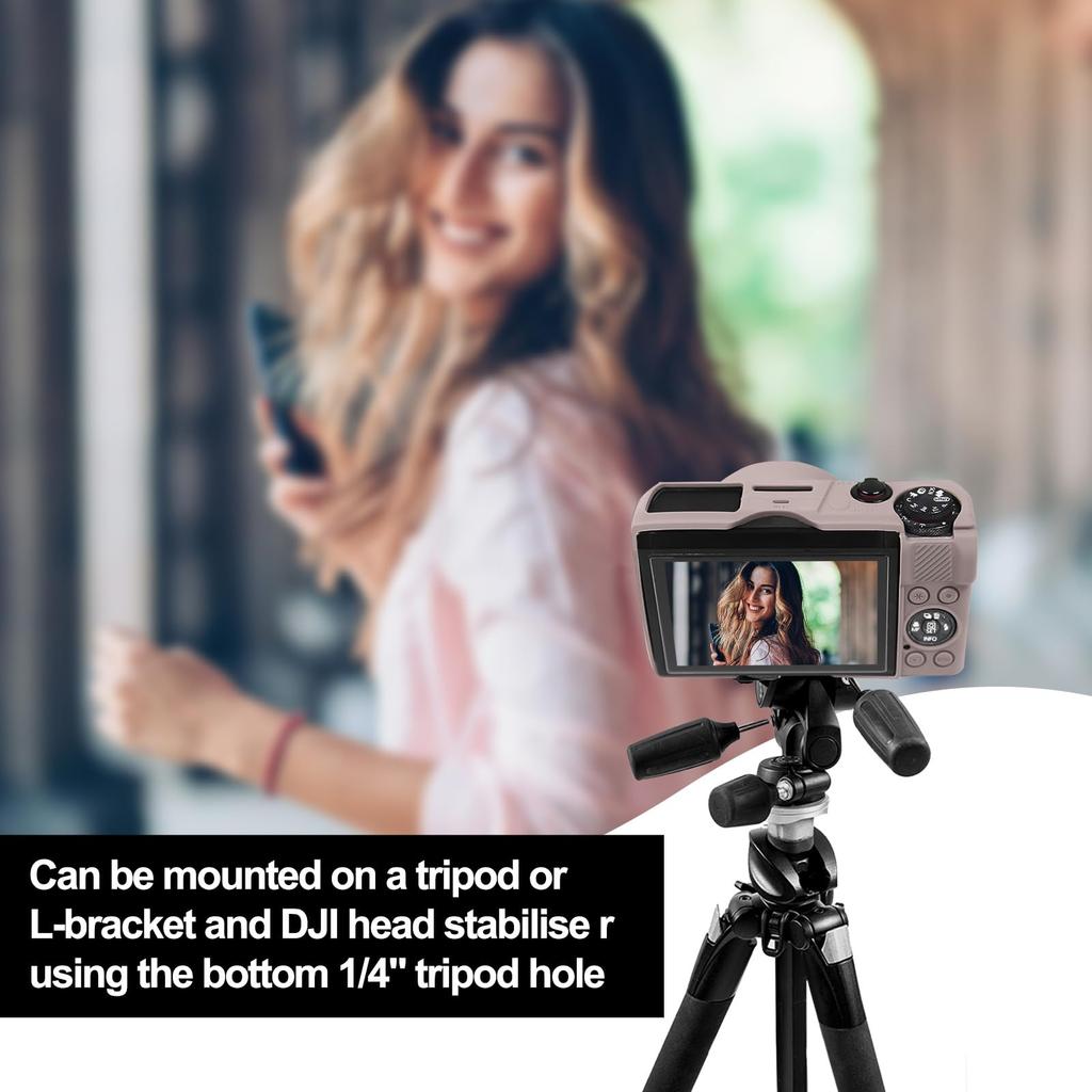 Easy Hood Kameraveske for Canon Powershot G7 X Mark III Digitalt Mykt Silikon Beskyttelsesdeksel med Avtakbart Objektivdeksel for Canon G7XII G7X Mark II