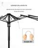 Mini 5-Fold Rain or Sun Umbrella: Compact, Thick, UV Protective Shade for Women