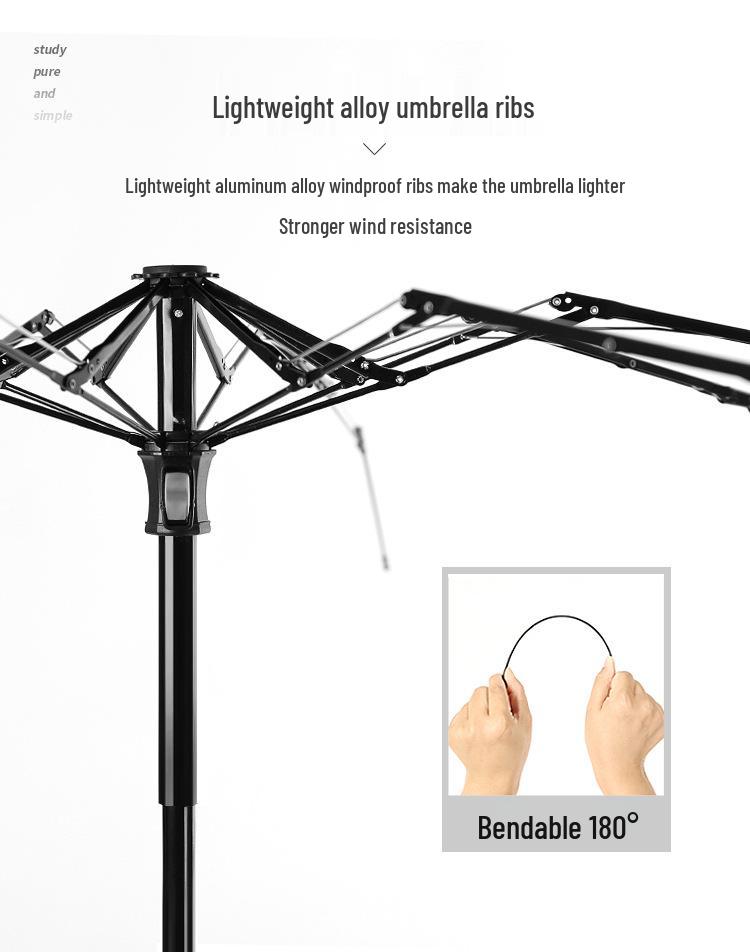 Mini 5-Fold Rain or Sun Umbrella: Compact, Thick, UV Protective Shade for Women