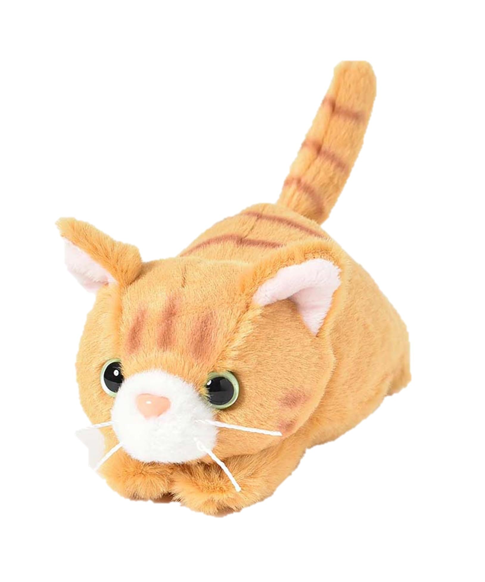 

Плюшевая игрушка Пухлый кот, лежащий на боку, цвета васильковый (Коричневый табби)