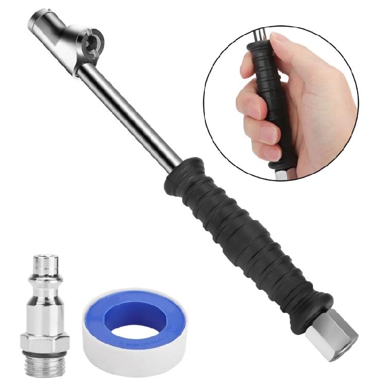 1/4" Lock Metal Air Chucks Air Compressors Tire Inflator Tire Chuck Double Head