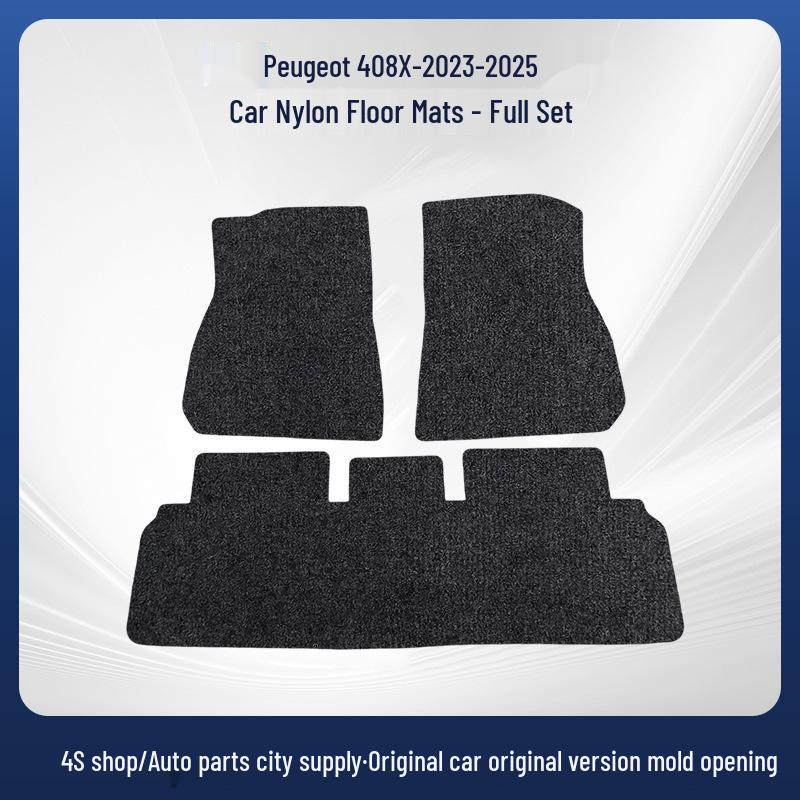 Peugeot 408X 2023-2025 Nylon Dirt-Resistant Car Floor Mats